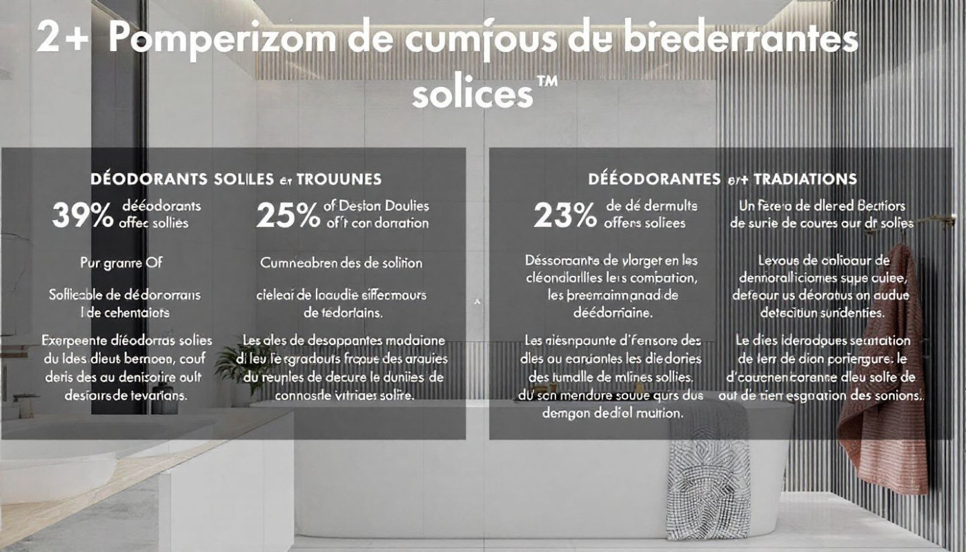 Les différences entre déodorant solide et déodorant traditionnel